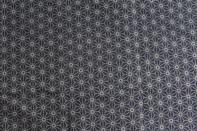 敷布団カバー 麻刺し子