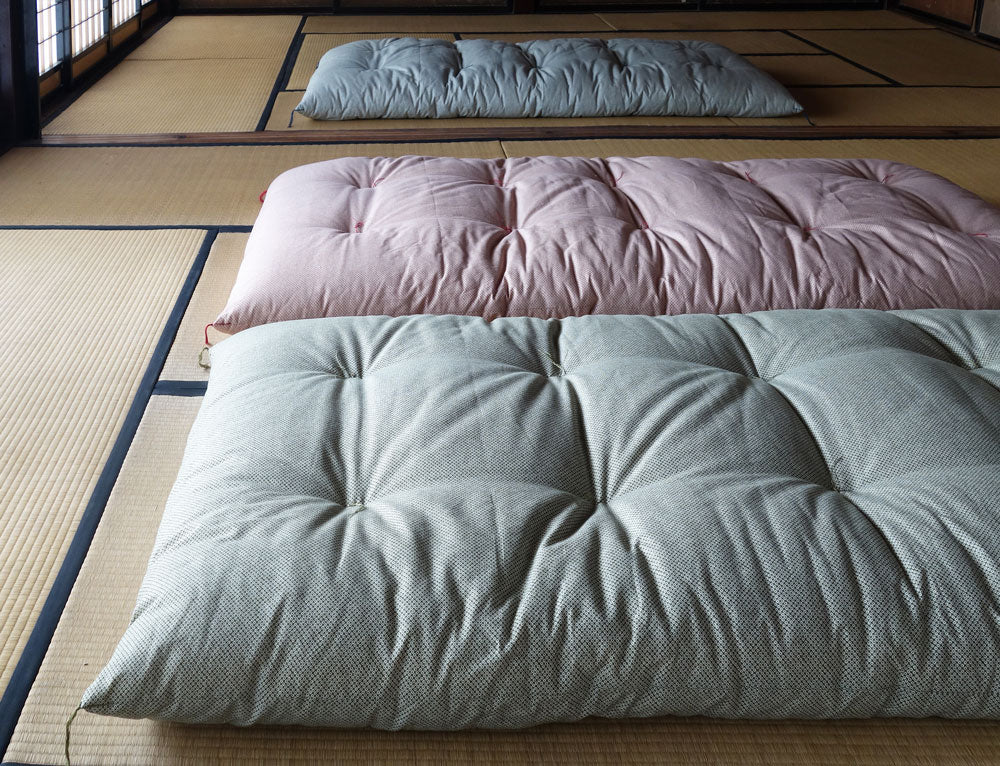 敷布団 和柄生地