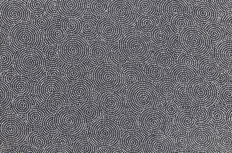 【座布団】江戸小紋 ちりめん生地 渦巻(銘仙判 / 全2色)