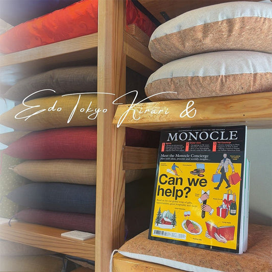 イギリス発のライフスタイル・マガジン「MONOCLE」で紹介されました。