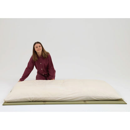 オーガニックコットン　布団カバー（ファスナーとじ）