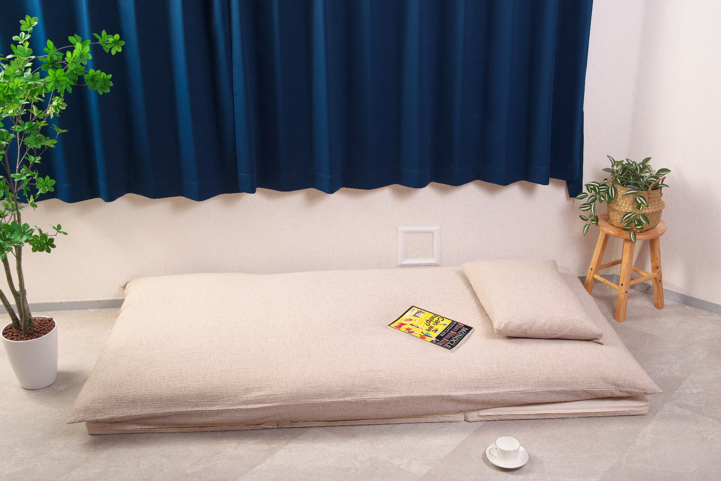 敷布団カバー 遠州木綿 綿麻楊柳