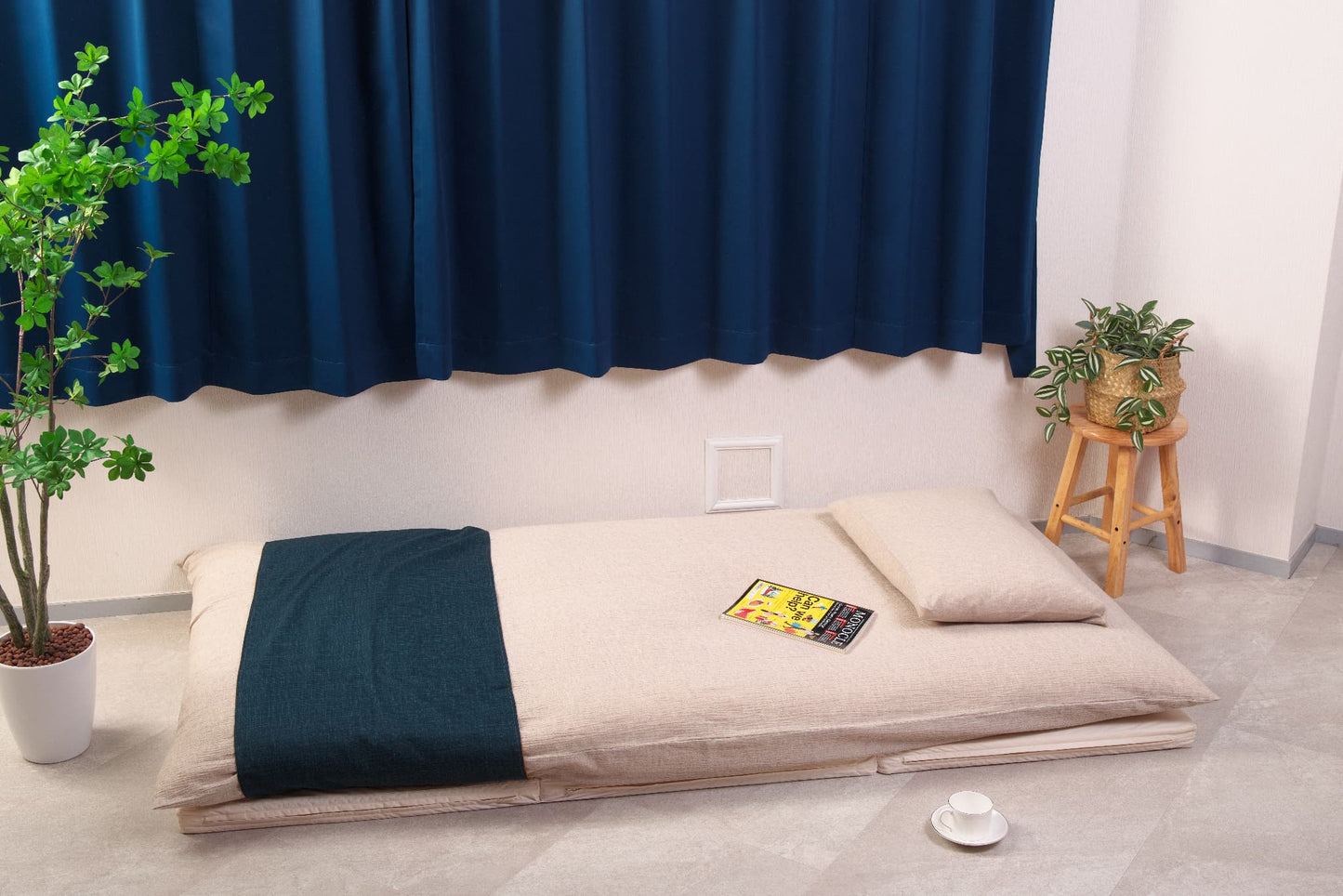 敷布団カバー 遠州木綿 綿麻楊柳