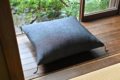 【座布団】　コラボ商品　江戸座布団　江戸小紋　正絹　