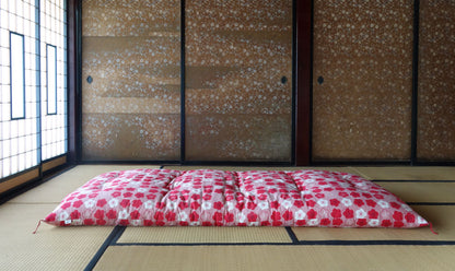 敷布団 和柄生地