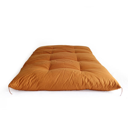敷布団 オーガニックコットン生地 琥珀アンバー