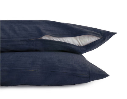 敷布団カバー 遠州木綿 綿麻楊柳