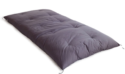 敷布団　オーガニックコットン生地　天雲グレー