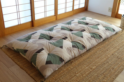 敷布団 オーガニックコットン生地 Cotton Wa