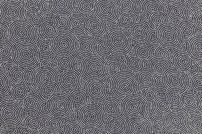 【座布団】江戸小紋 ちりめん生地 渦巻（銘仙判 / 全2色）