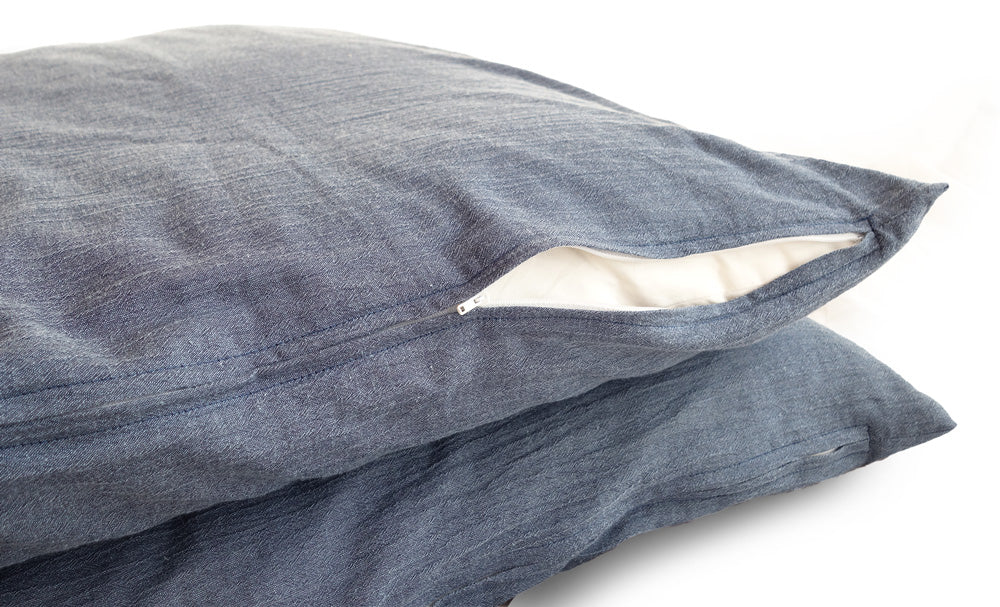 敷布団カバー 遠州木綿 綿麻楊柳